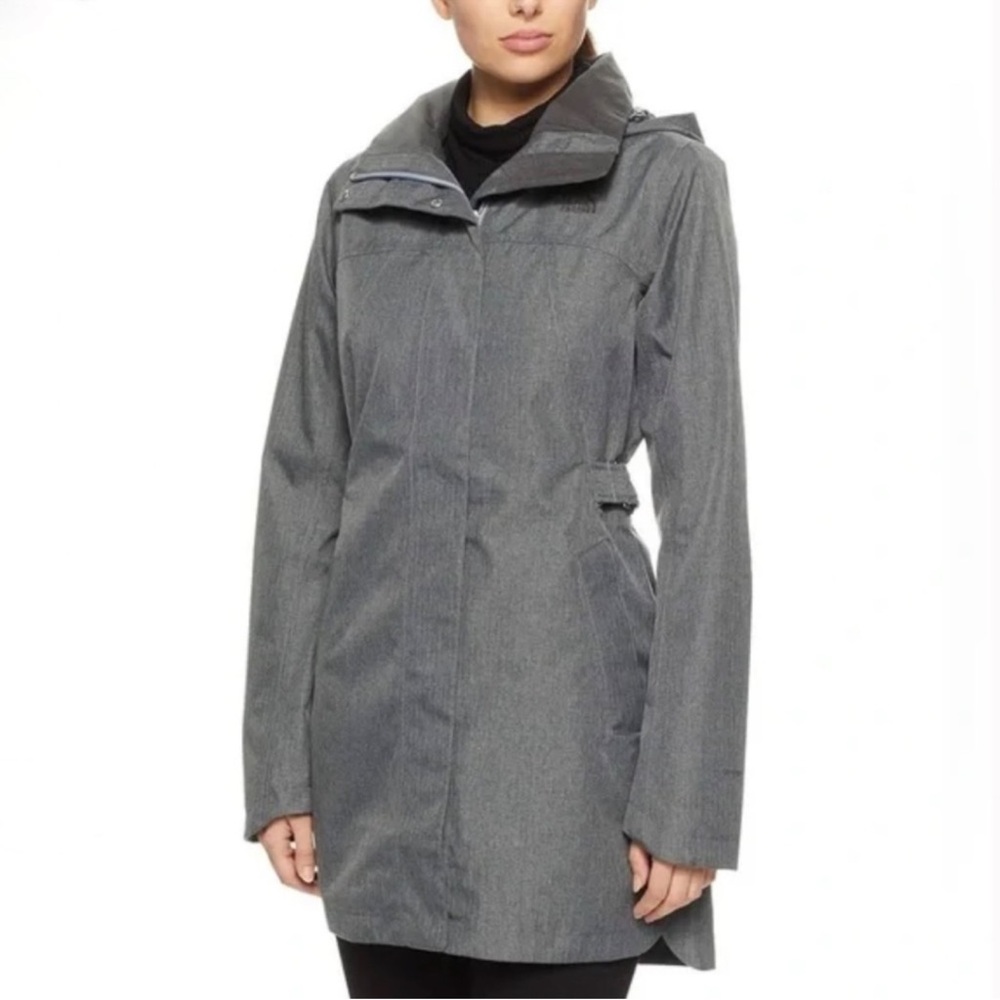 The North Face Women's Laney II Trench in Heather Gray size M - Picture 2 of 16